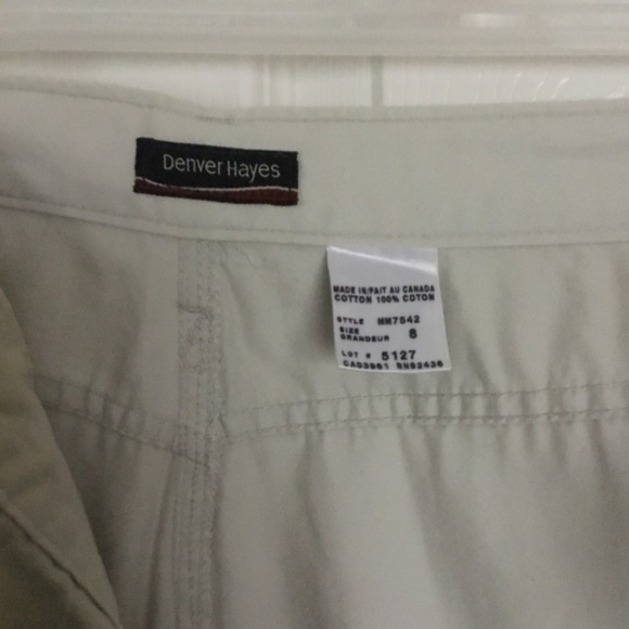 Nearly New Denver Hayes Long Cotton khaki Skirt - Picture 7 of 7